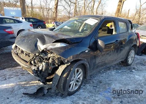 2014 Nissan Juke S из США, поврежденный, VIN JN8AF5MRXET452122